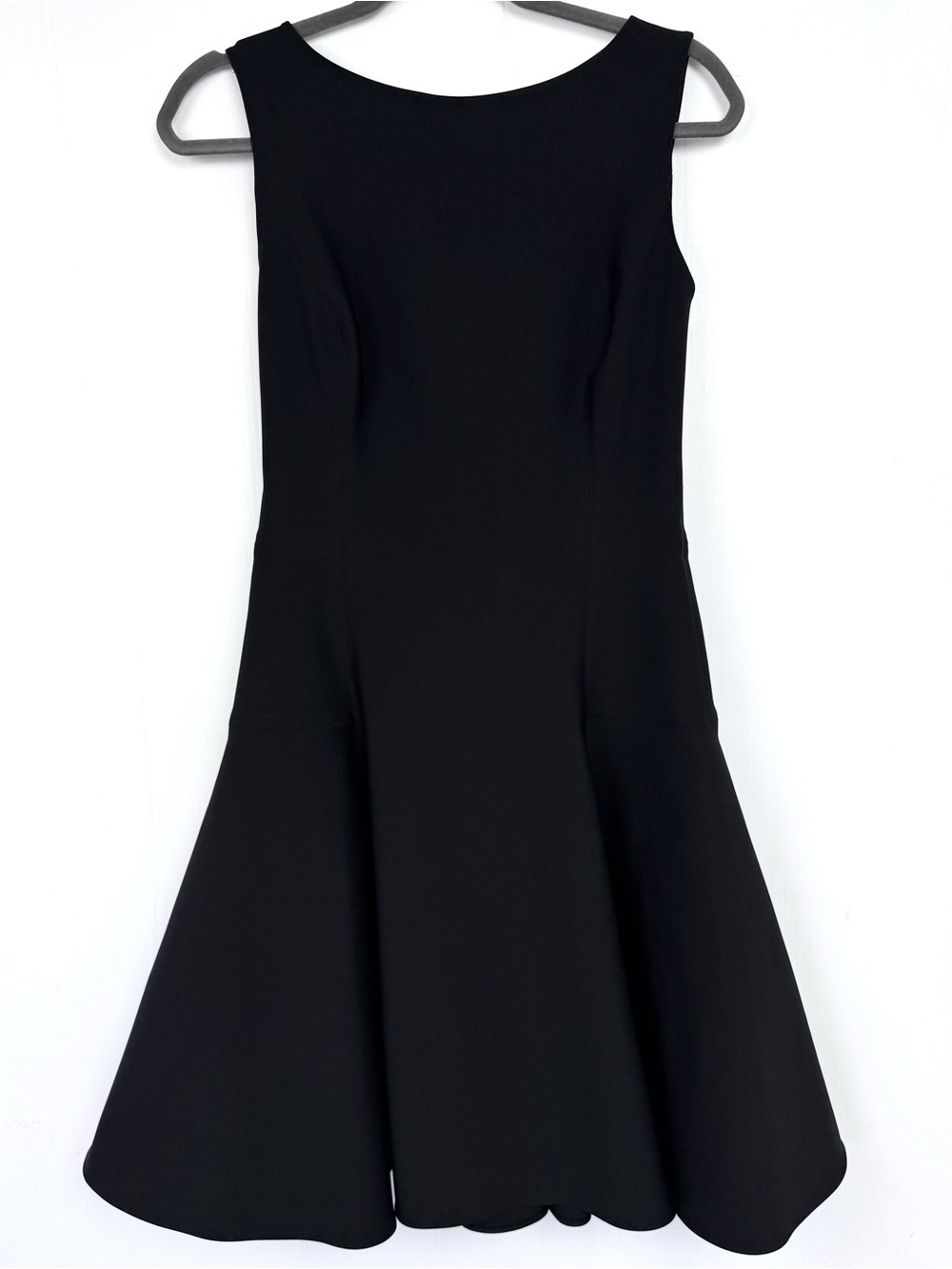 Ralph Lauren Black Label sleeveless fit-and-flare dress in black Size 8 - Picture 2 of 9